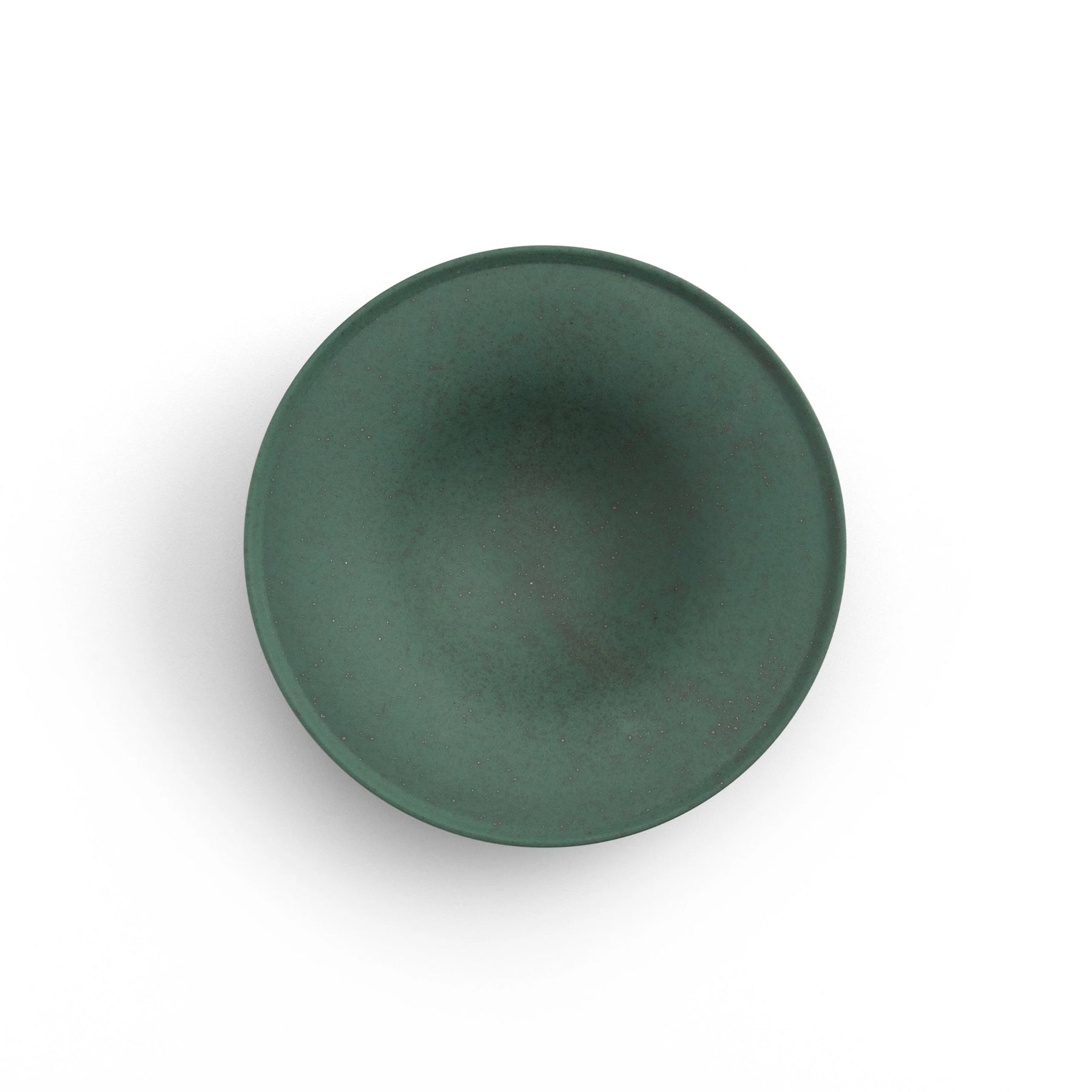 Bowl with Rim 7" - Nashiji Green