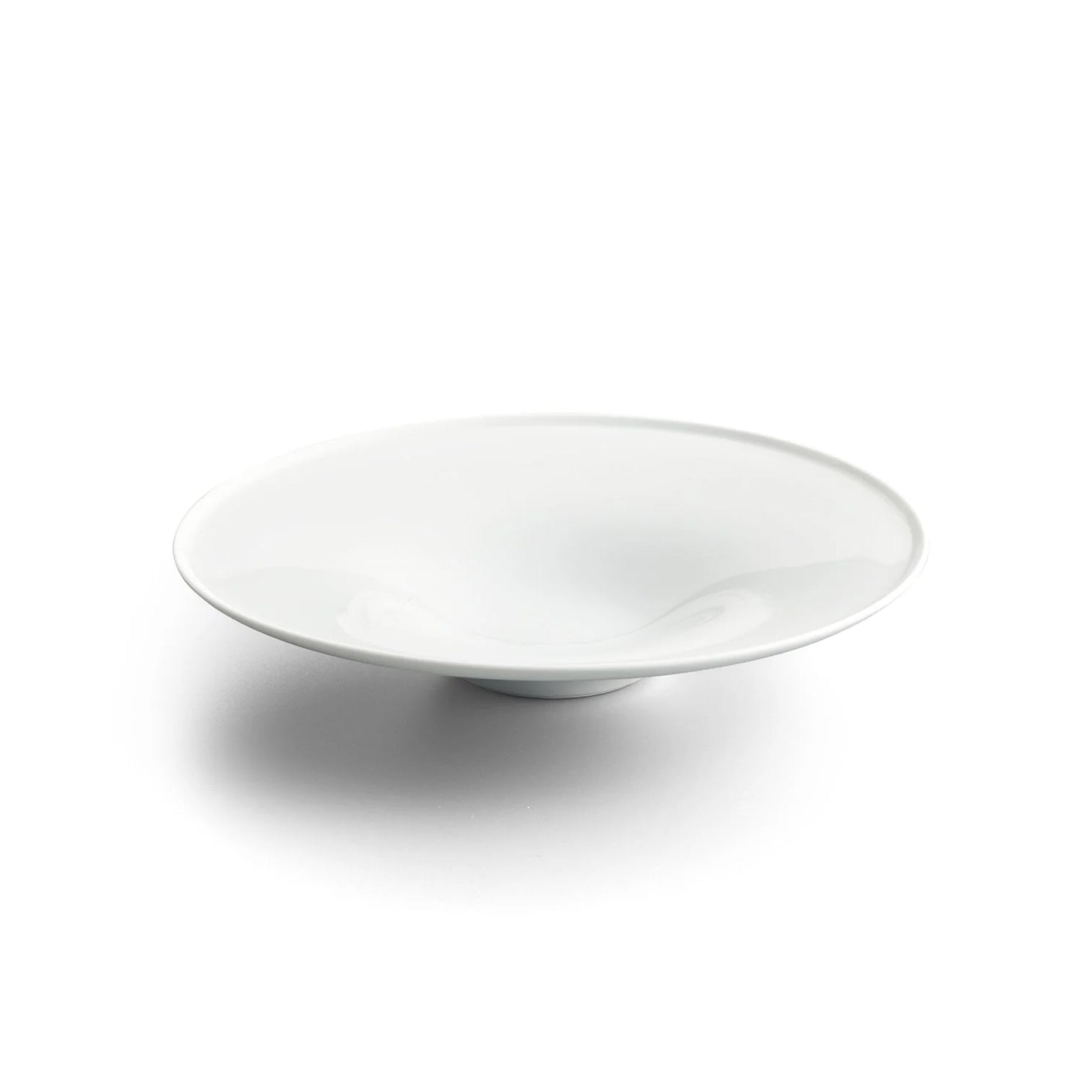 Bowl with Rim - White