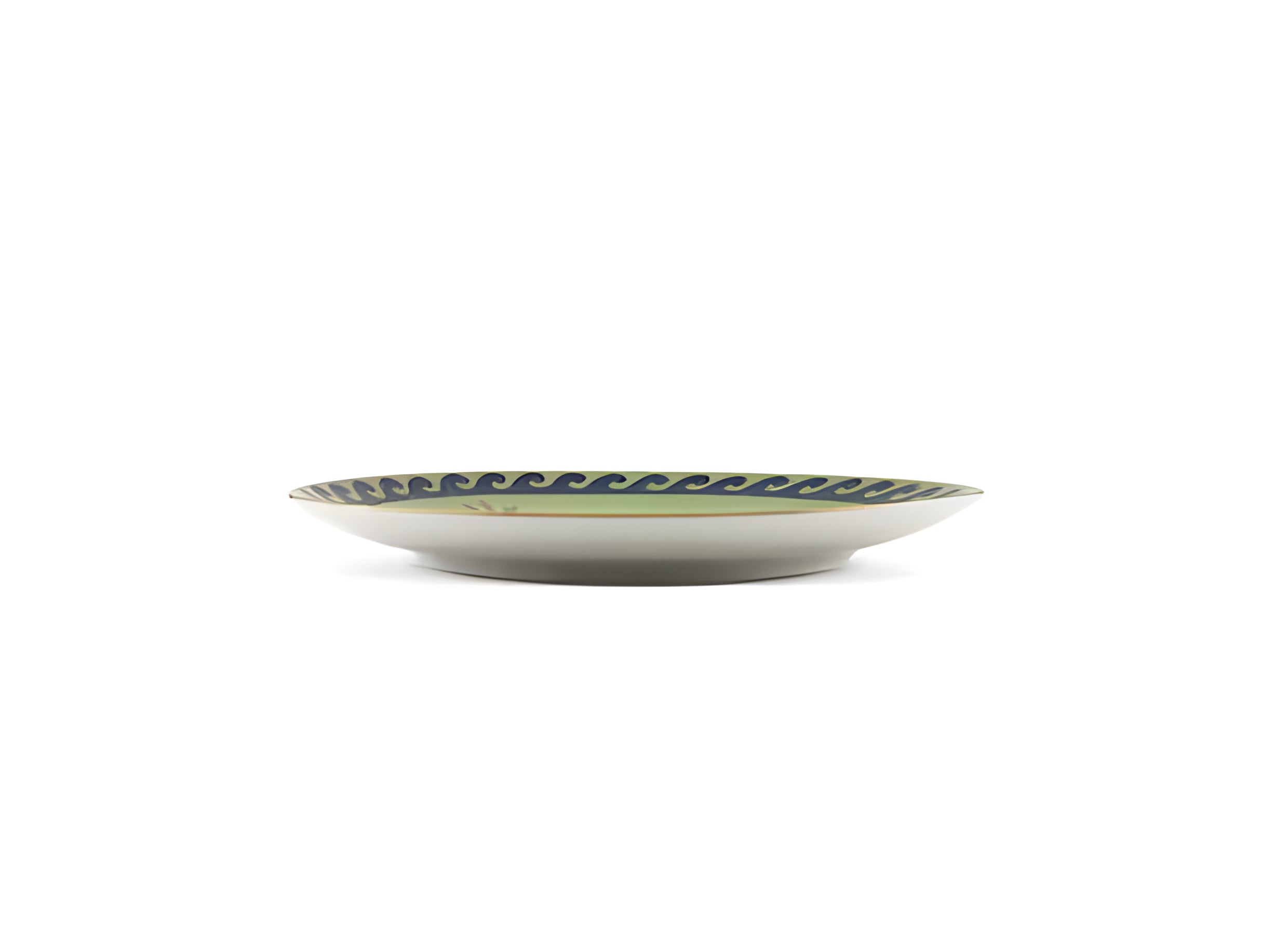 Il Viaggio di Nettuno Centerpiece and Charger Plate Moss Green