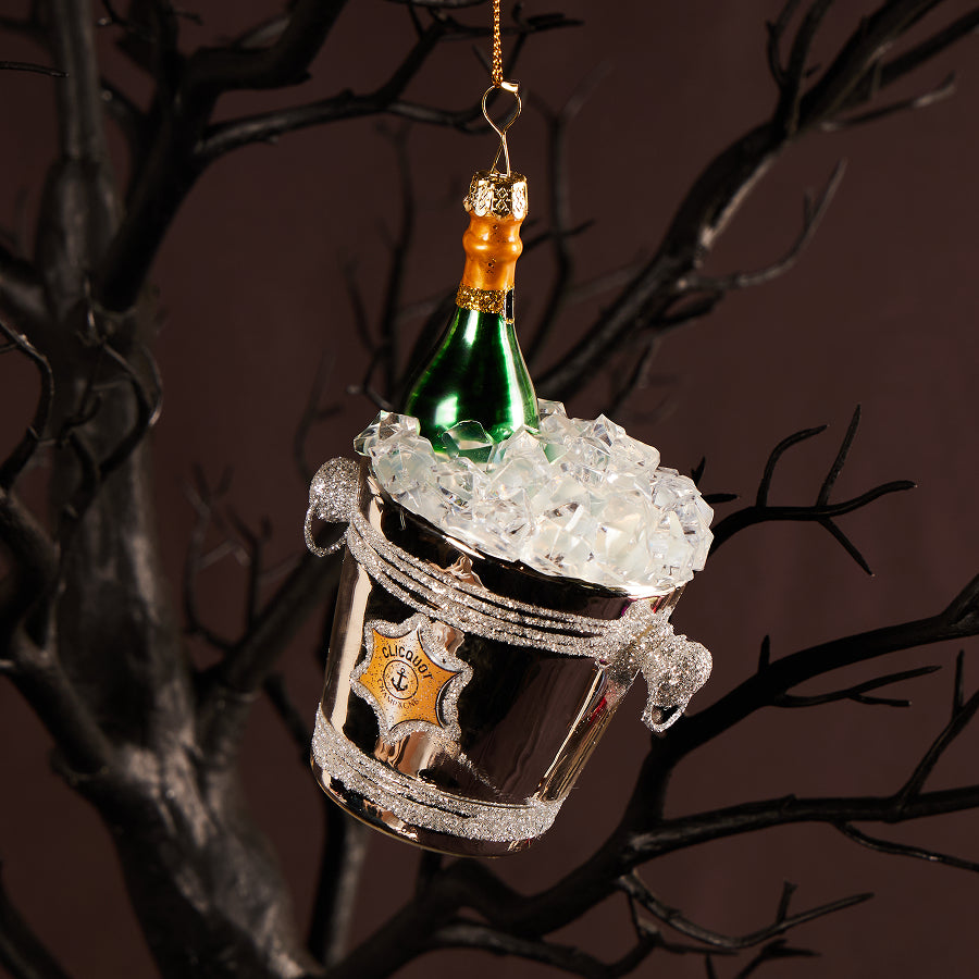Champagne on Ice Ornament