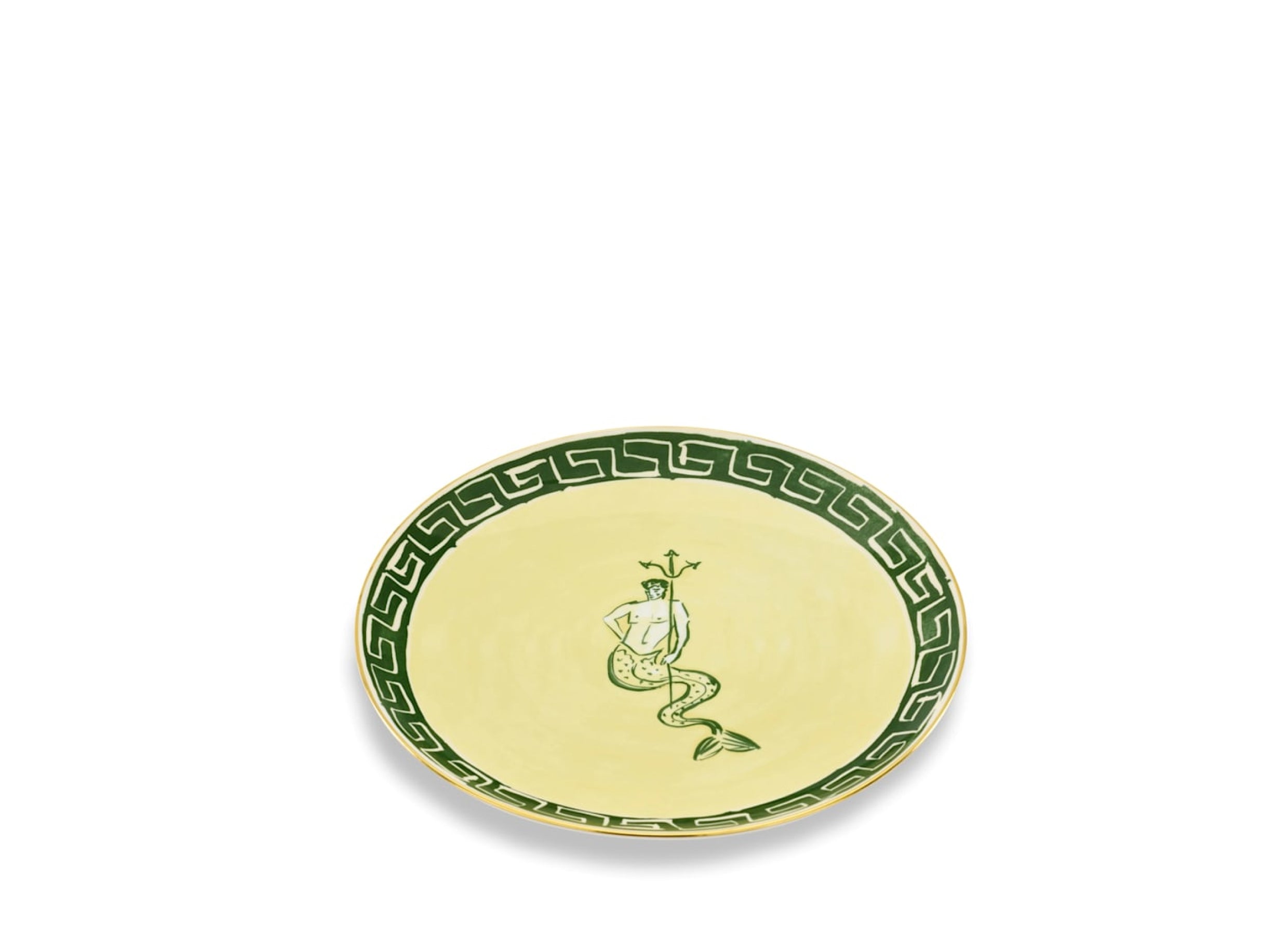 Il Viaggio di Nettuno Flat Charger Plate Amalfi Lemon