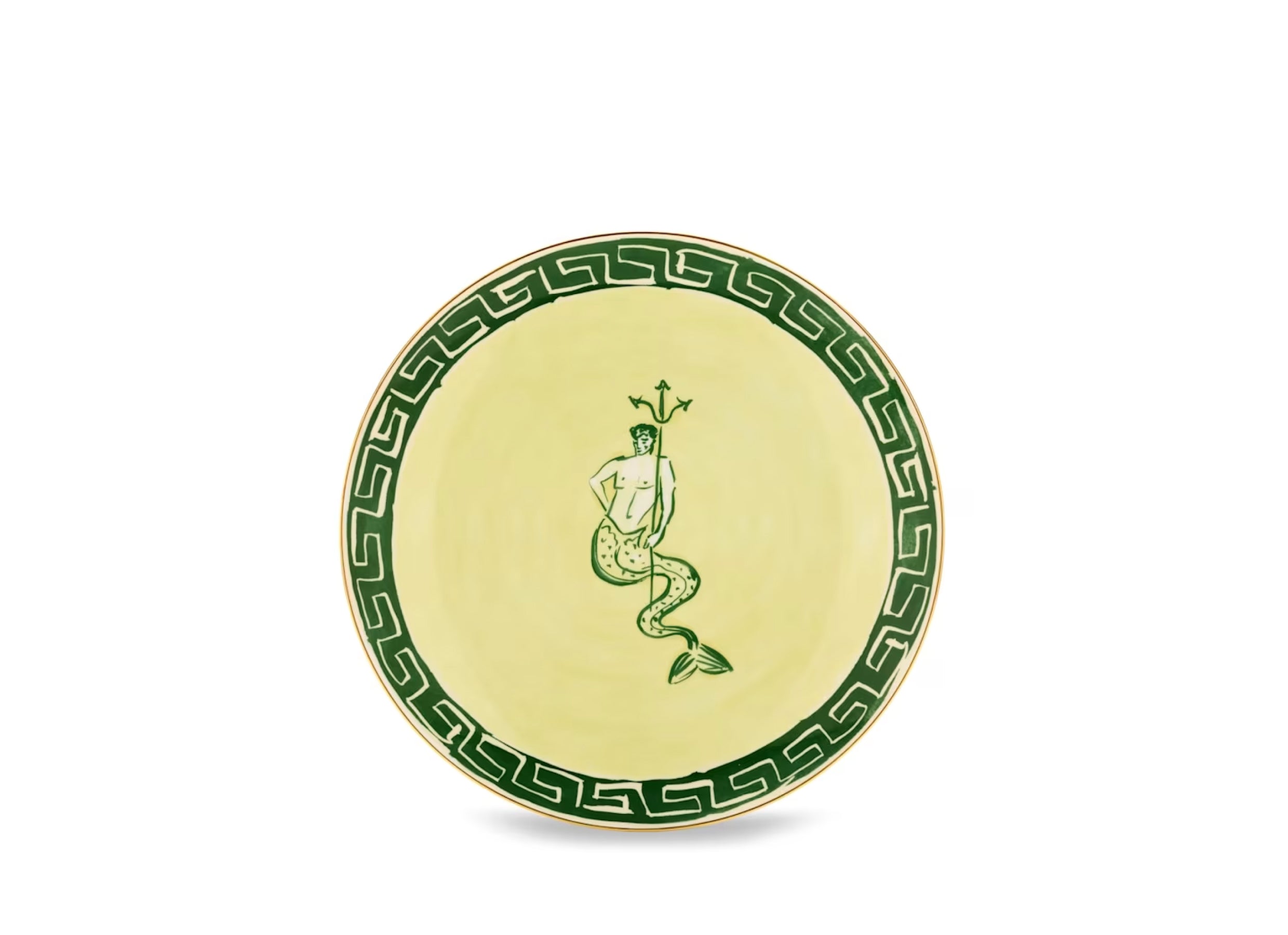 Il Viaggio di Nettuno Flat Charger Plate Amalfi Lemon