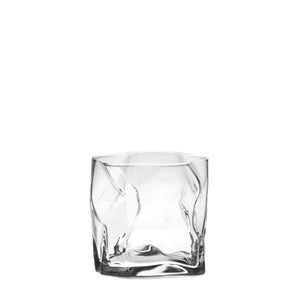 Crumple Old-Fashioned Glass - Clear