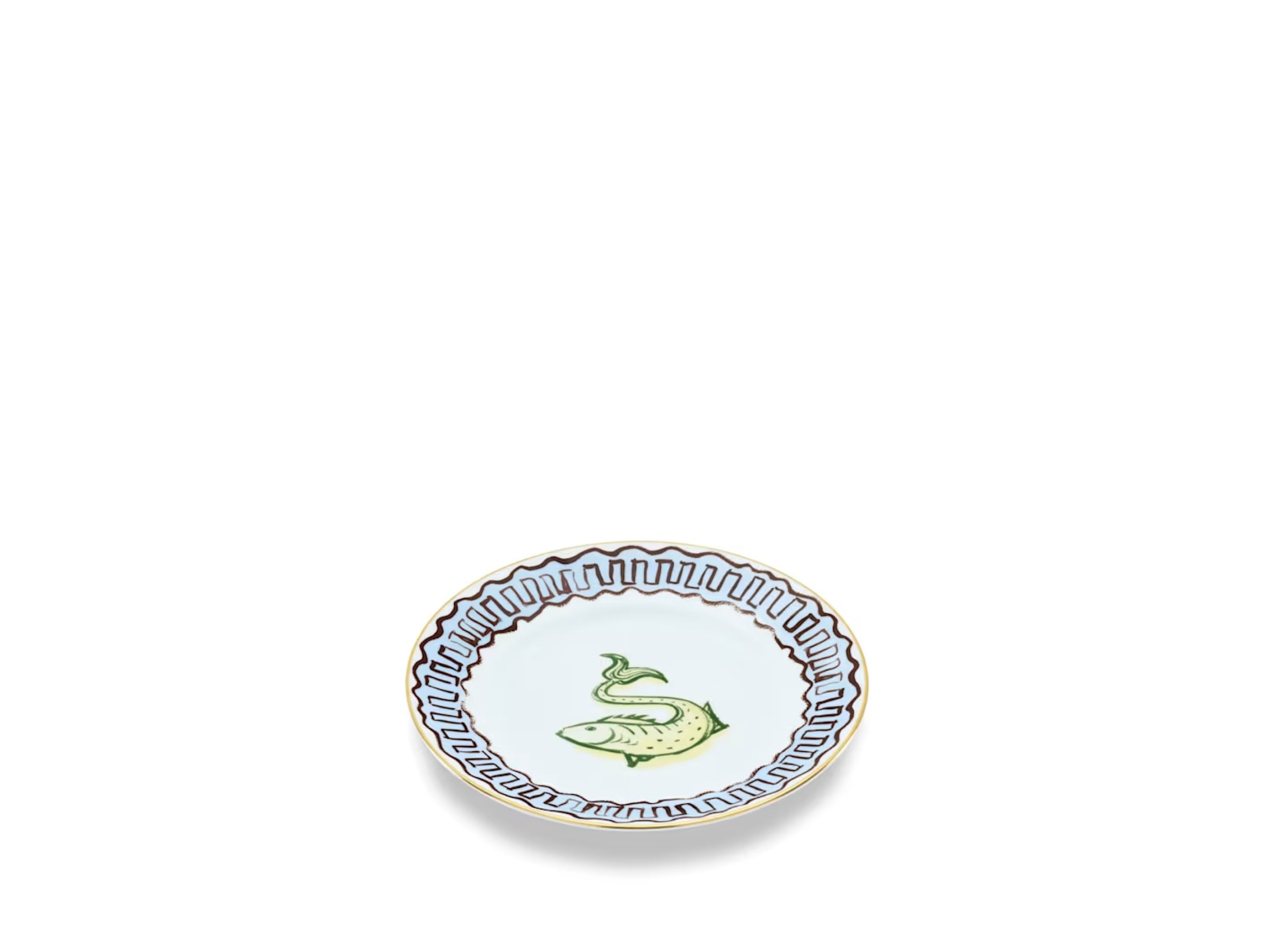 Il Viaggio di Nettuno Dessert Plate Sky Blue