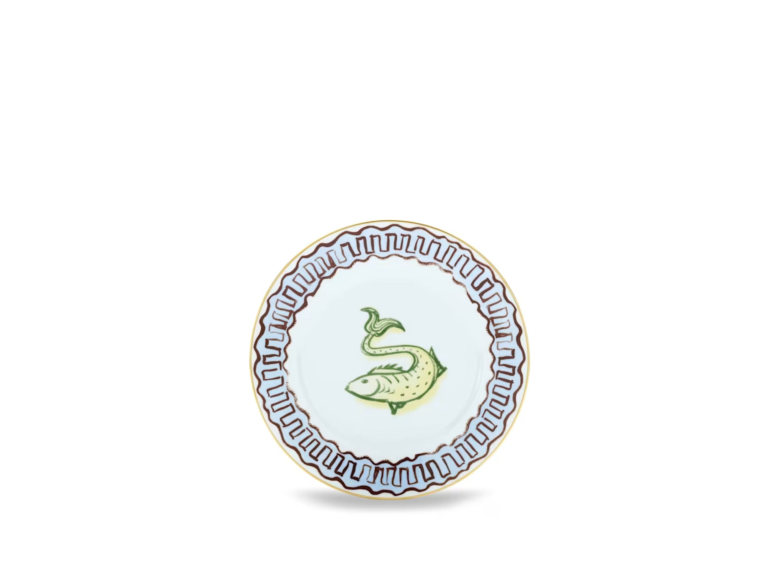 Il Viaggio di Nettuno Dessert Plate Sky Blue