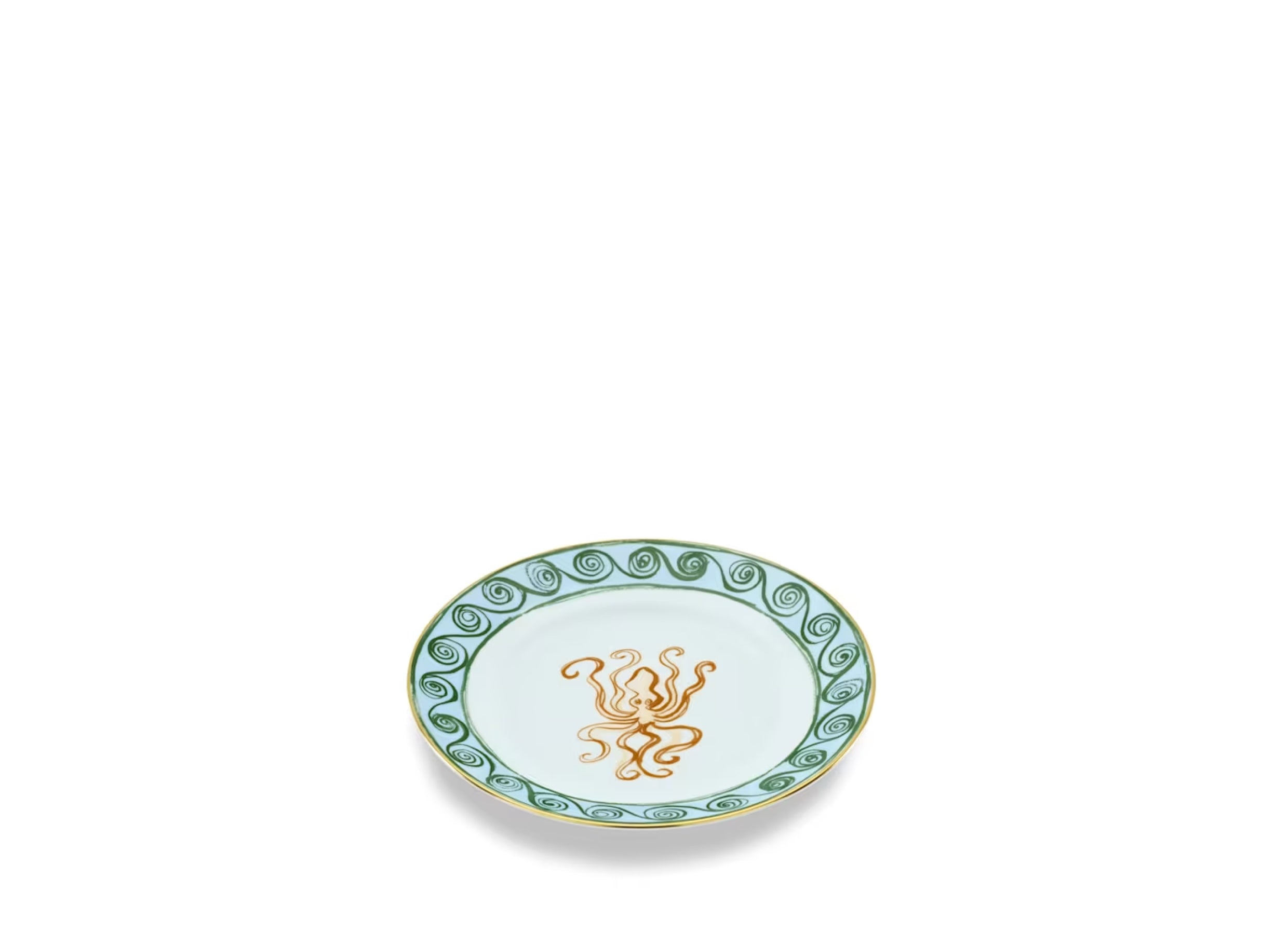 Il Viaggio di Nettuno Dessert Plate Terracotta