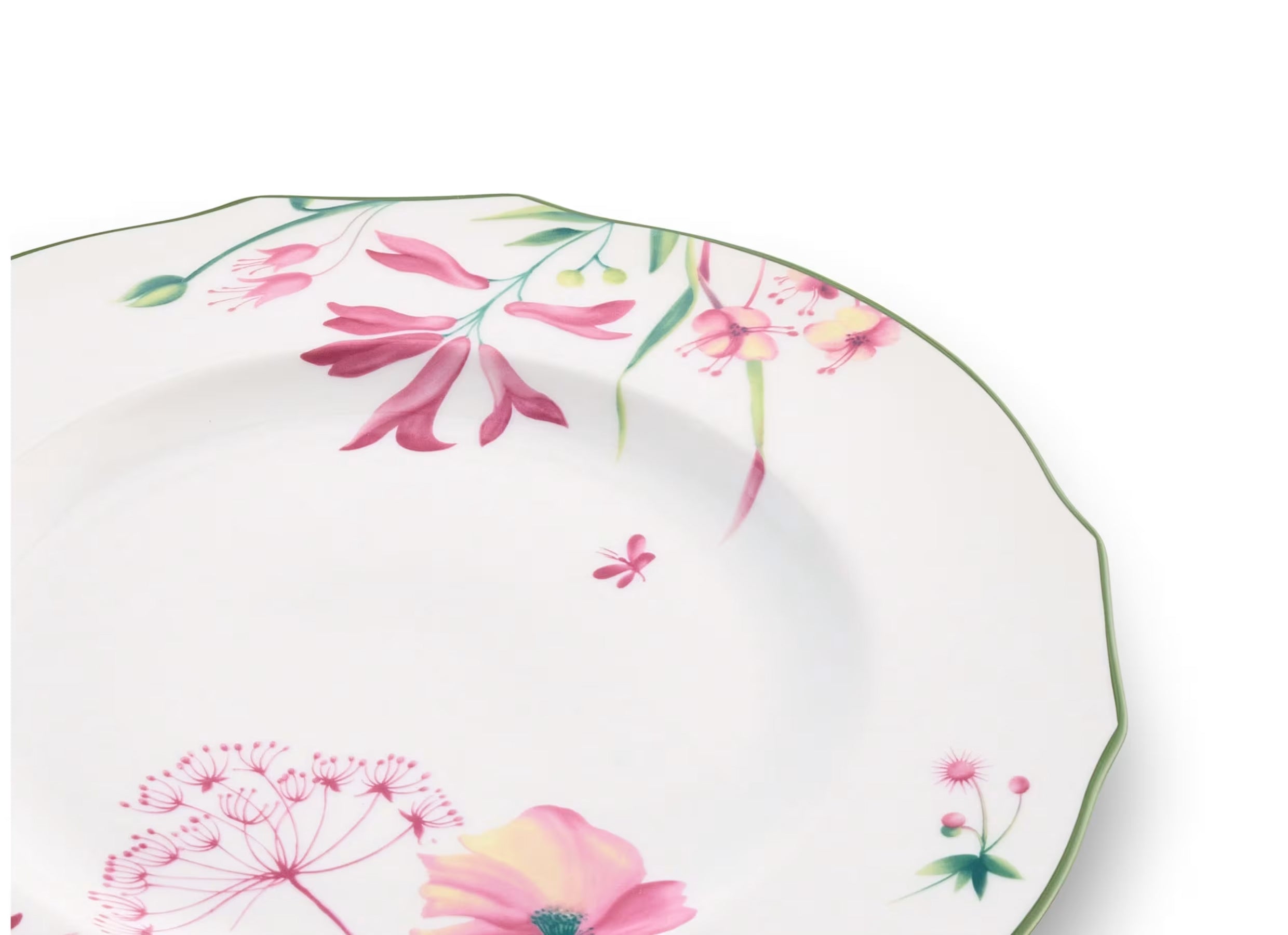 Florenza Flat Dinner Plate Malva