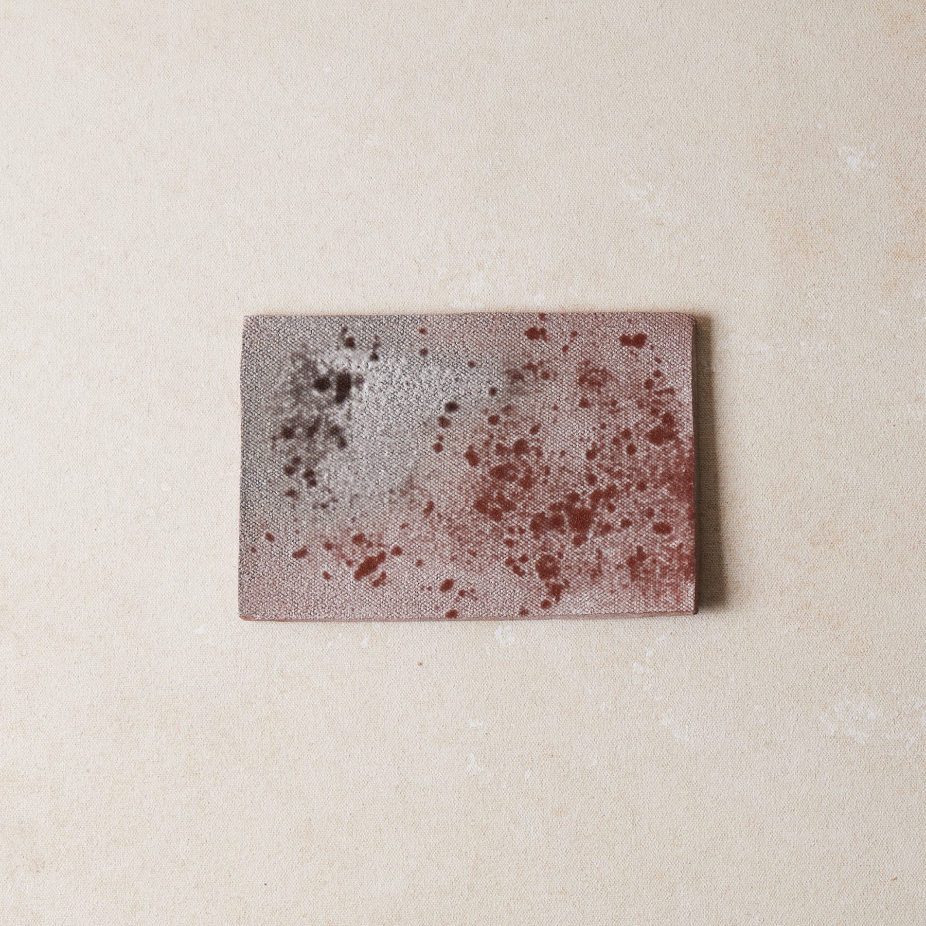 Etsuji Noguchi Rectangle Plate Red 2026