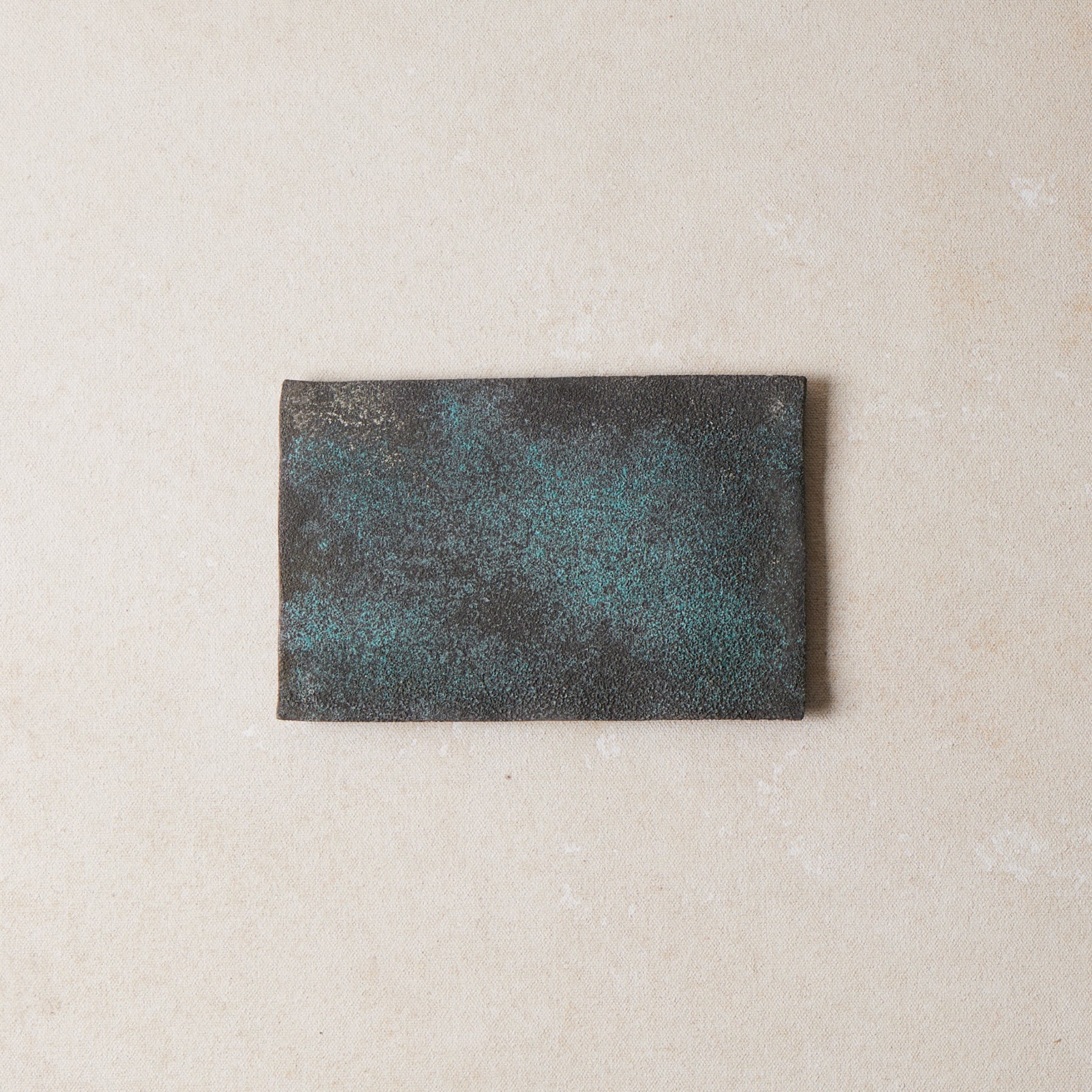 Etsuji Noguchi Rectangle Plate Teal 2026