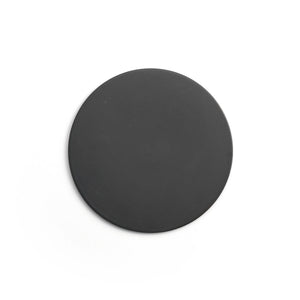 Flat Plate 6" Matte Black