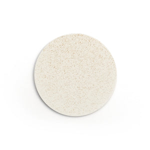 Flat Plate 6" Nashiji White