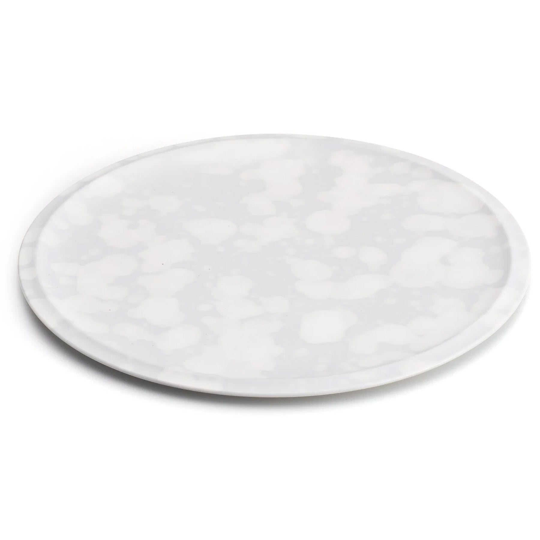 Flat Rim Plate 12" - Gray Blast