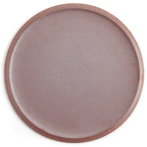Flat Rim Plate 12" Iron Rust