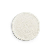 Flat Rim Plate 8" Nashiji White