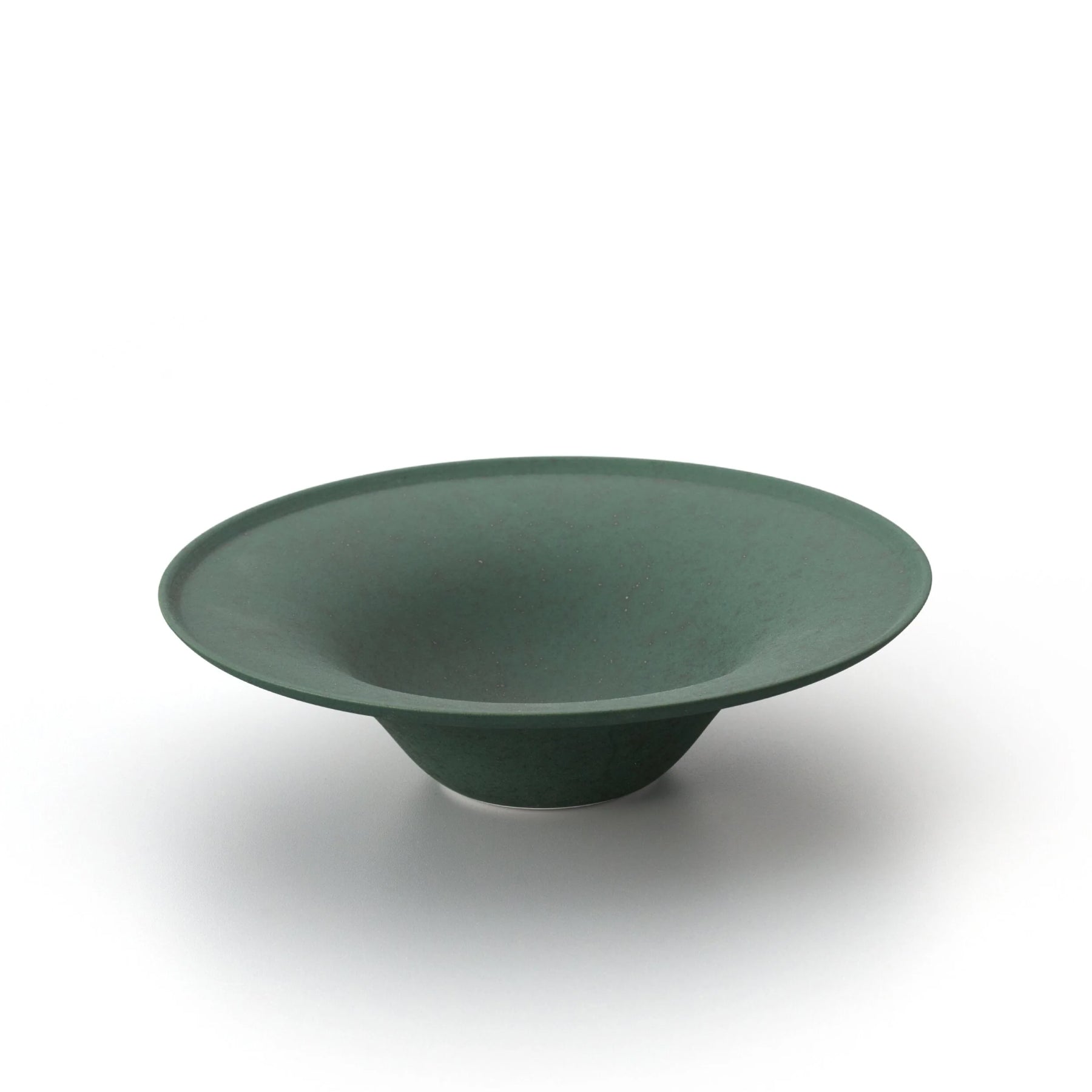 Bowl with Rim 10" - Nashiji Green