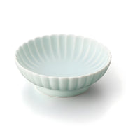 Moist Celadon Kikuwari Large Bowl
