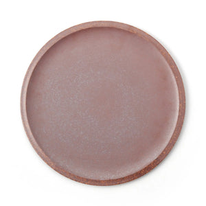 Flat Rim Plate 10" Iron Rust