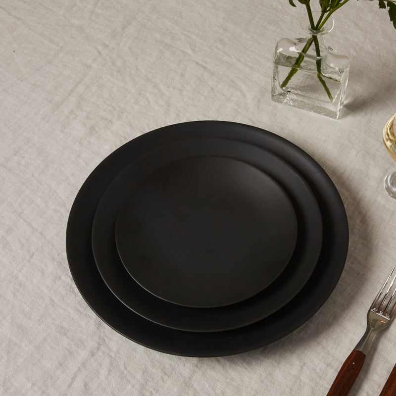 Markt Plate - Matte Black