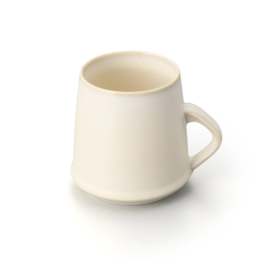 Rim Mug White Crystal