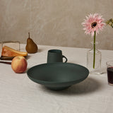 Round Bowl 10" - Nashiji Green