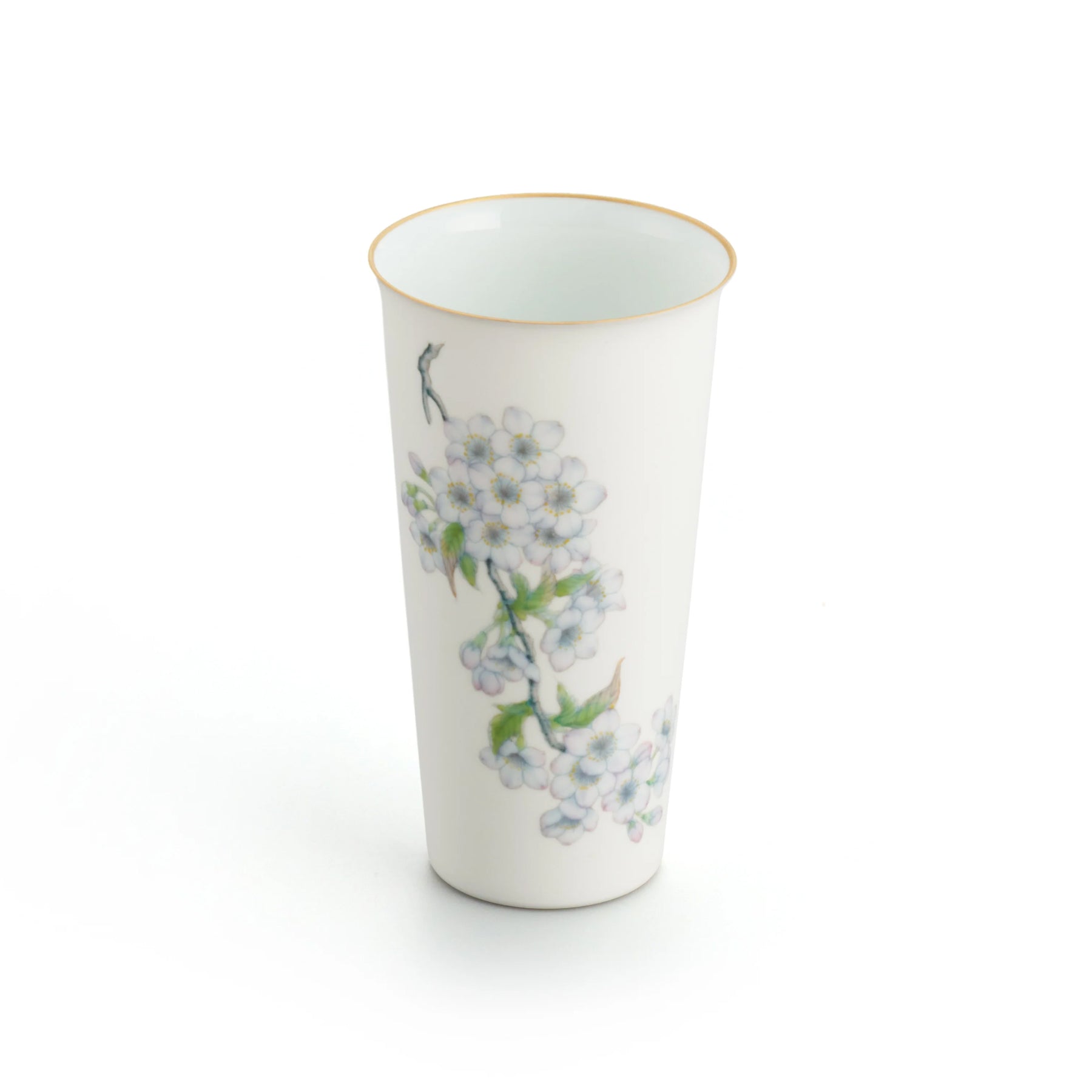 Tumbler - Cherry Blossoms Gold