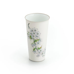 Tumbler - Cherry Blossoms Silver
