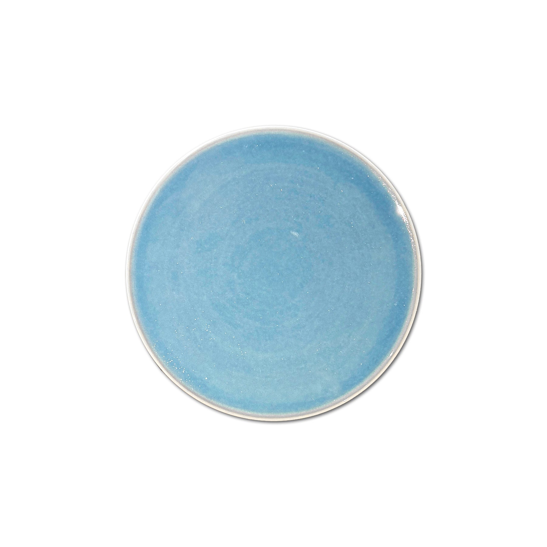 Flat Plate Crystal Blue