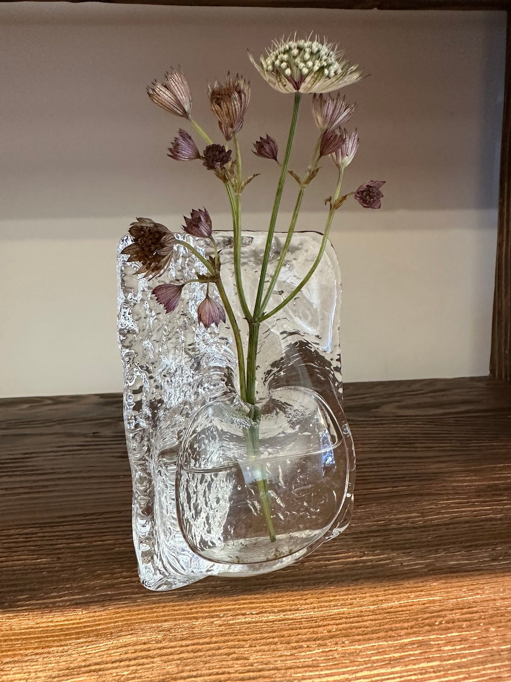 Triangle Glass Vase