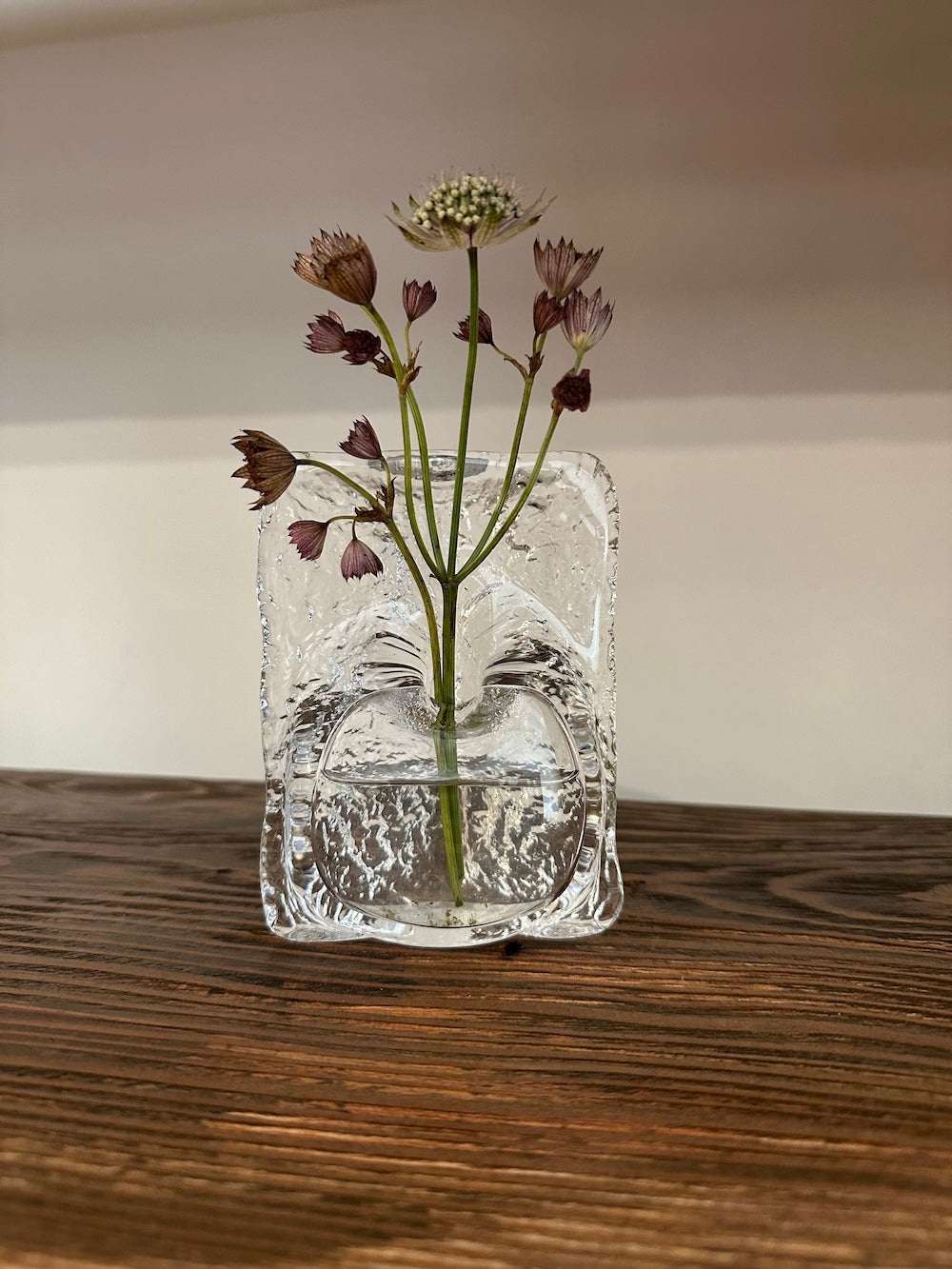 Triangle Glass Vase