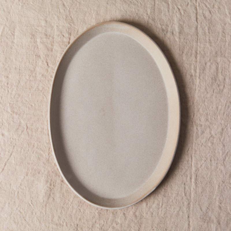 Flat Oval Plate