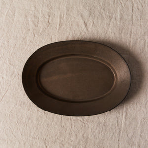 Patina Rim Oval Plate M