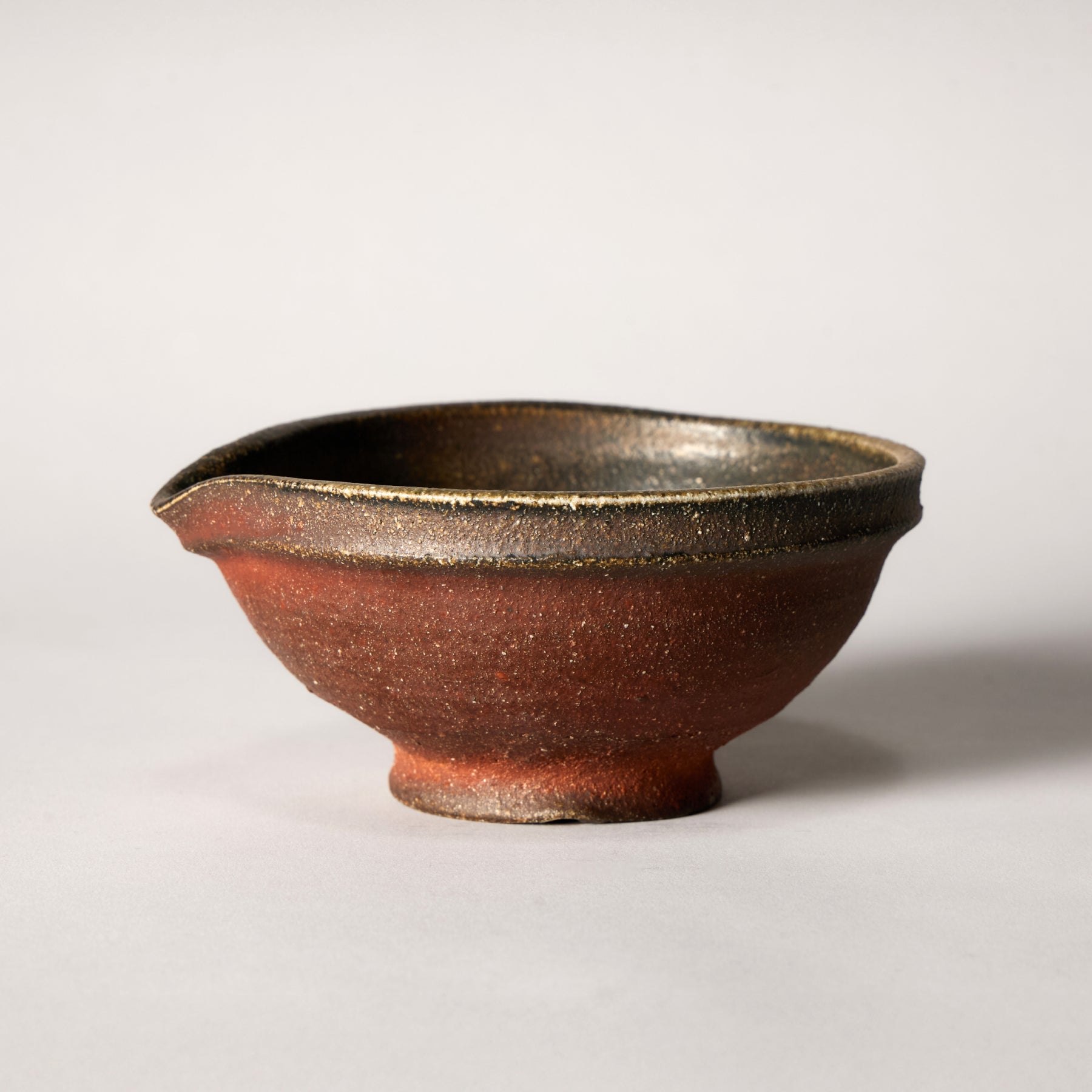 Koji Sugie Wood Fired Kiln Spouted Bowl