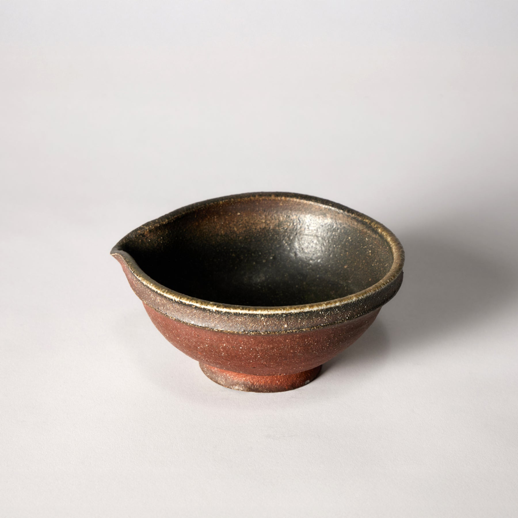 Koji Sugie Wood Fired Kiln Spouted Bowl