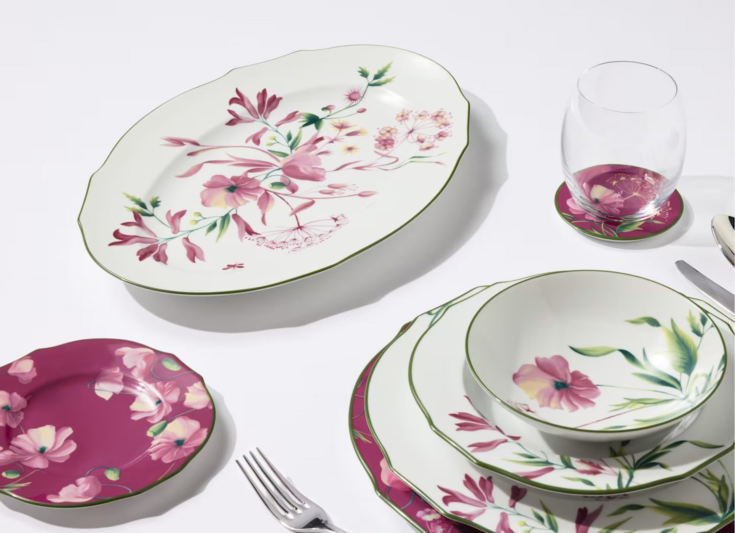 Florenza Large Oval Platter Malva
