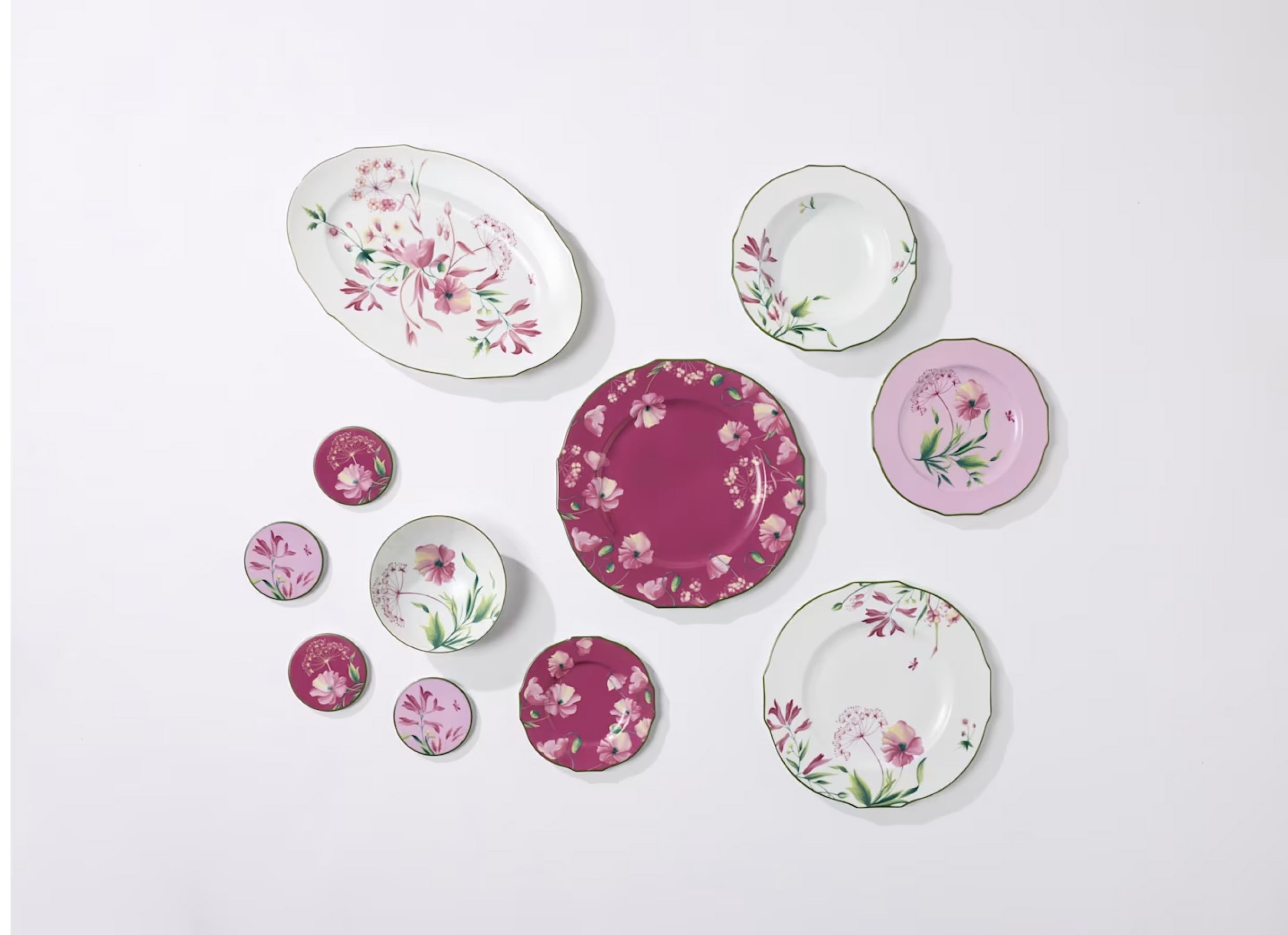 Florenza Large Oval Platter Malva