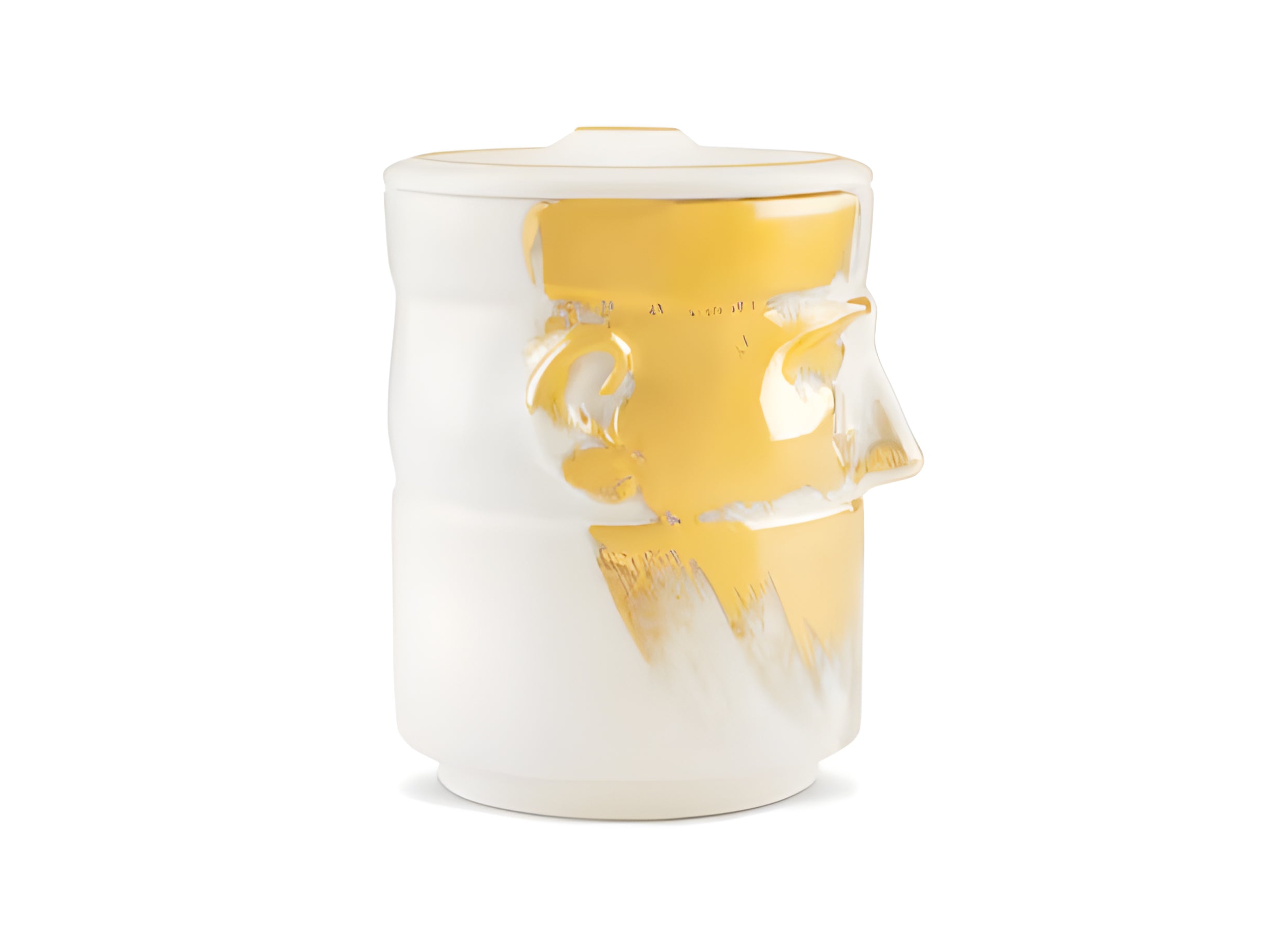 LCDC Gold Il Seguace White Candleholder