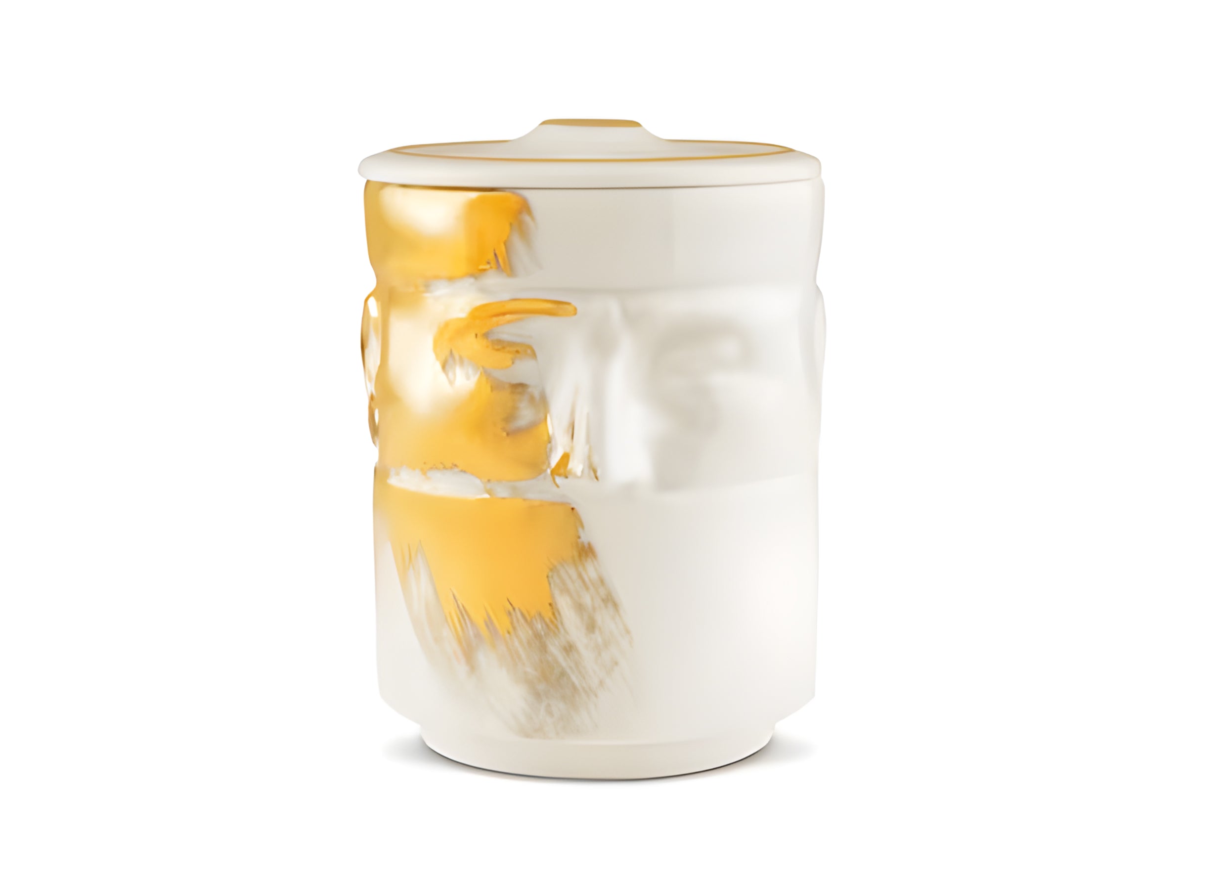 LCDC Gold Il Seguace White Candleholder