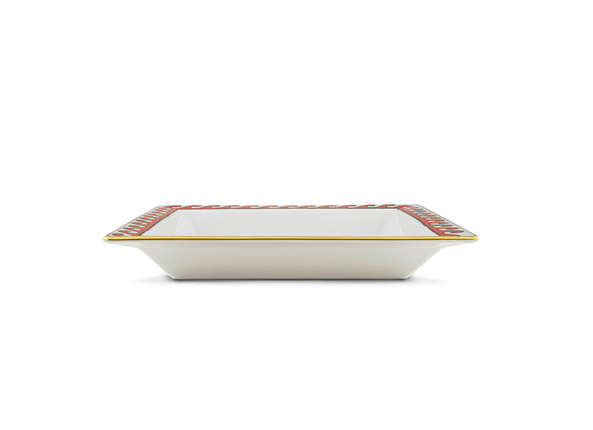 Il Viaggio di Nettuno Large Square Change Tray Pink
