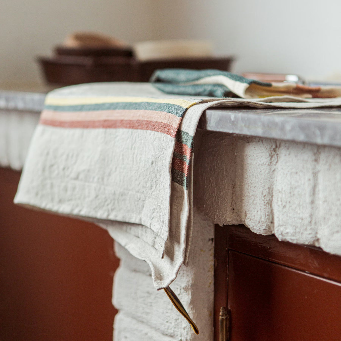 Dock Tea Towel Nairobi Stripe