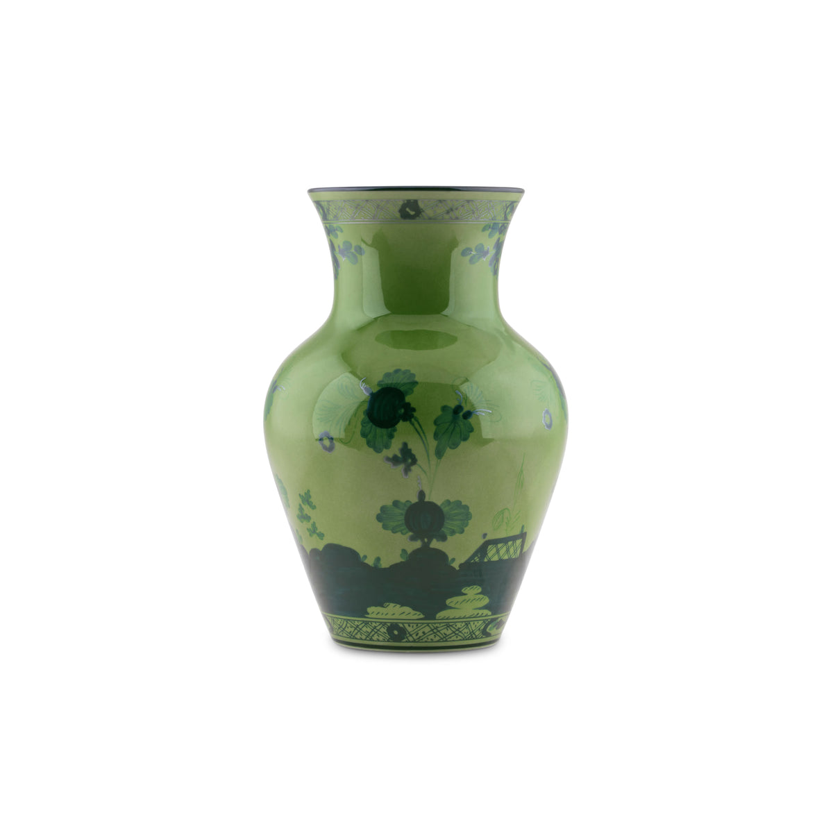Oriente Italiano Malachite Ming Vase