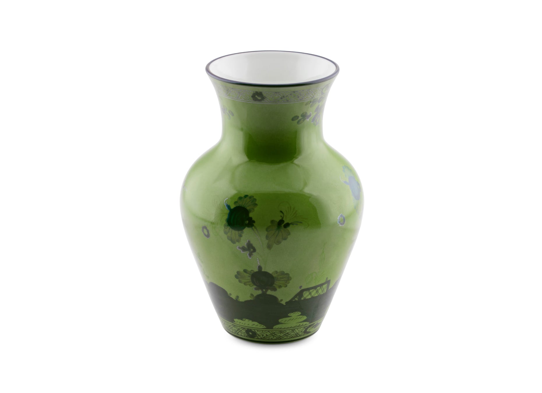 Oriente Italiano Malachite Ming Vase