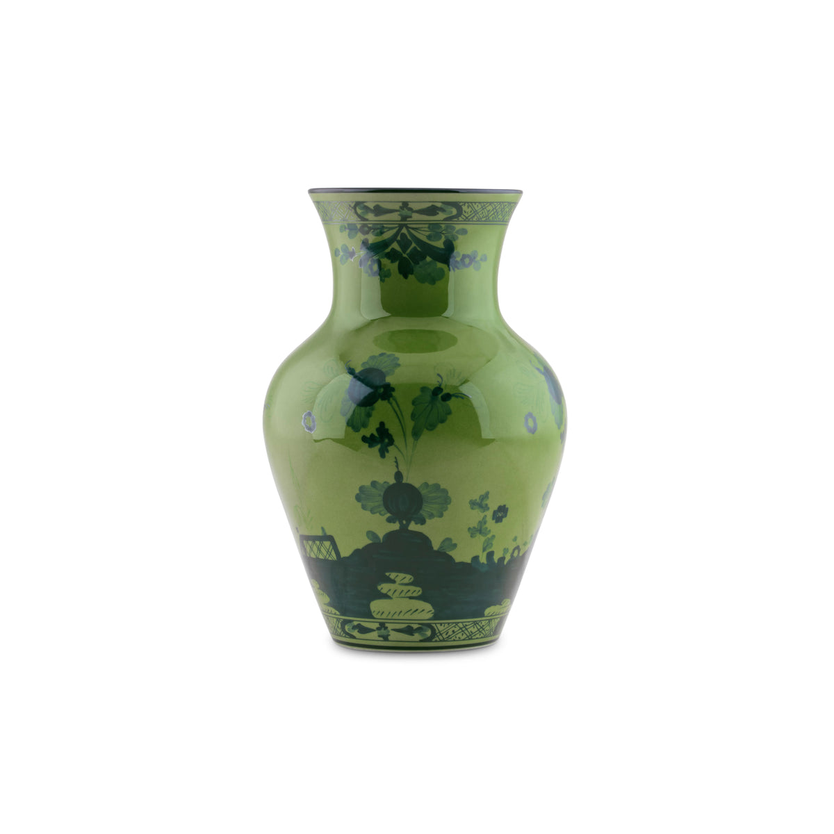 Oriente Italiano Malachite Ming Vase