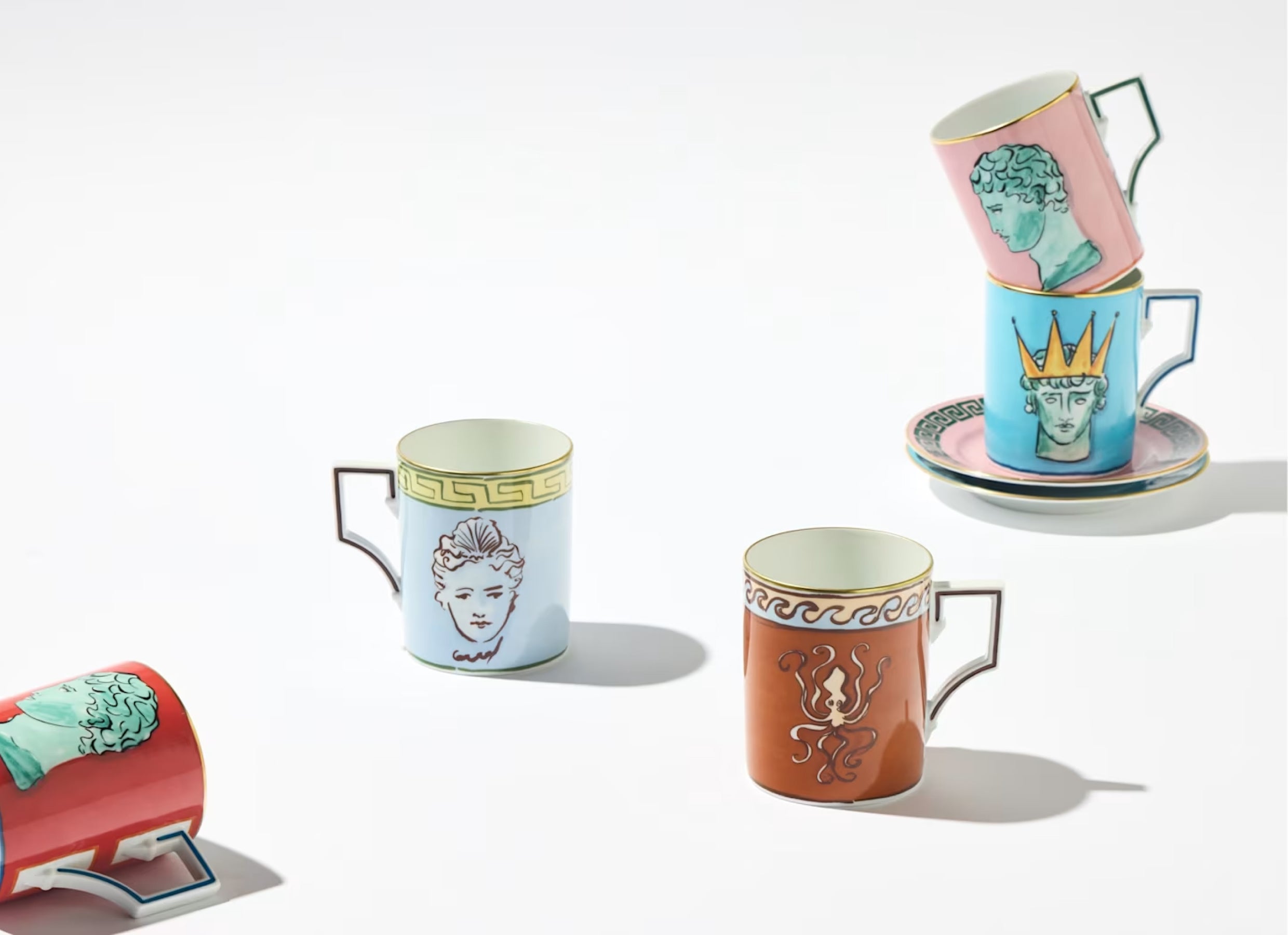 Il Viaggio di Nettuno Mug Sky Blue