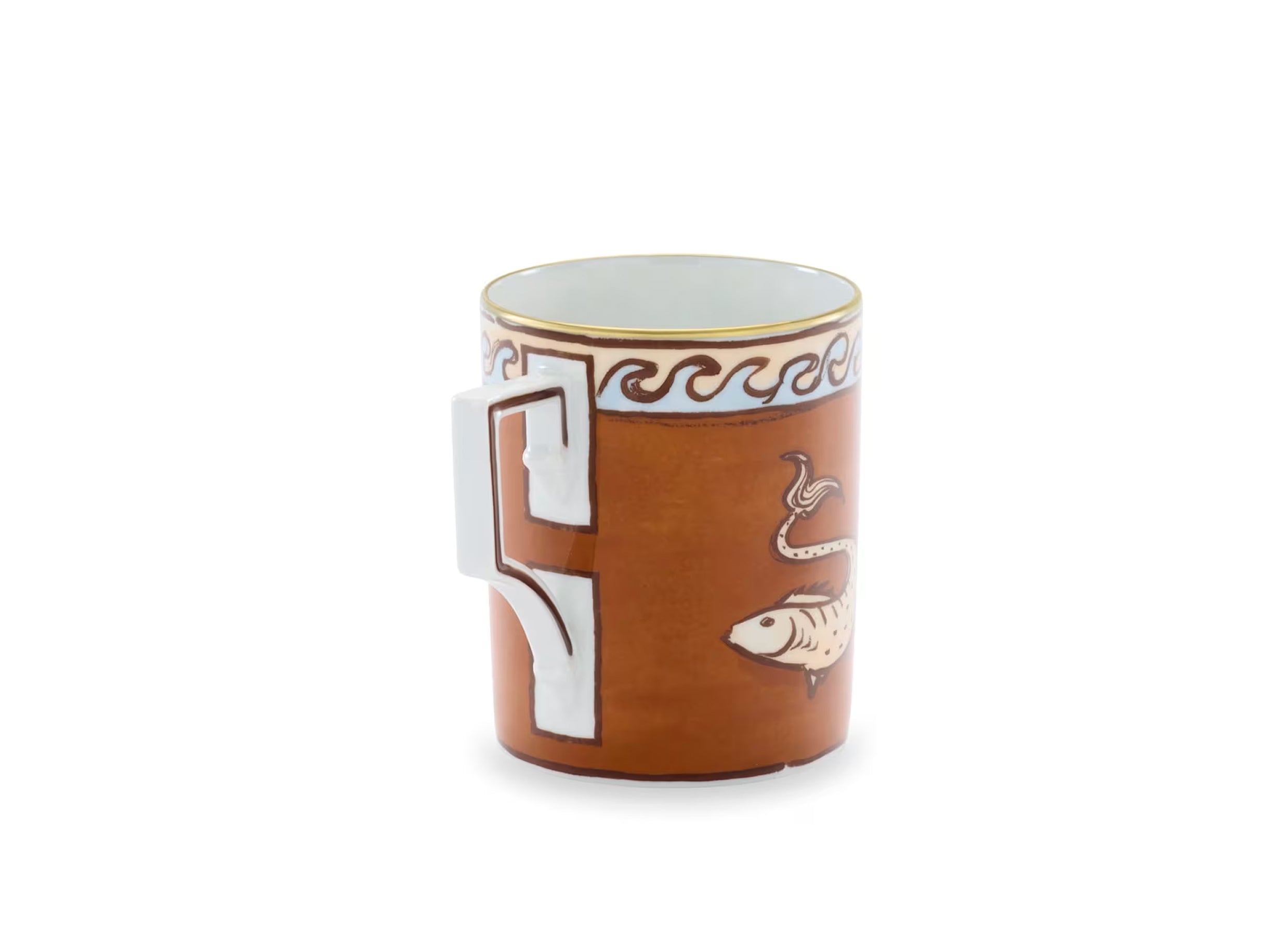 nettuno　ネッツーノ　イタリア25cm  OUTDRY™（アウトドライ）」 Mug Terracotta - Il viaggio di Nettuno | Ginori 1735