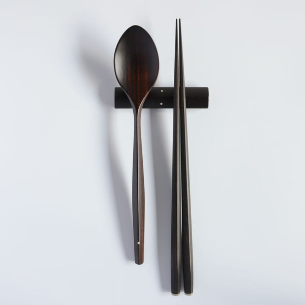 MUSO Chopsticks and Spoon Set (3 PCS) - Ebony