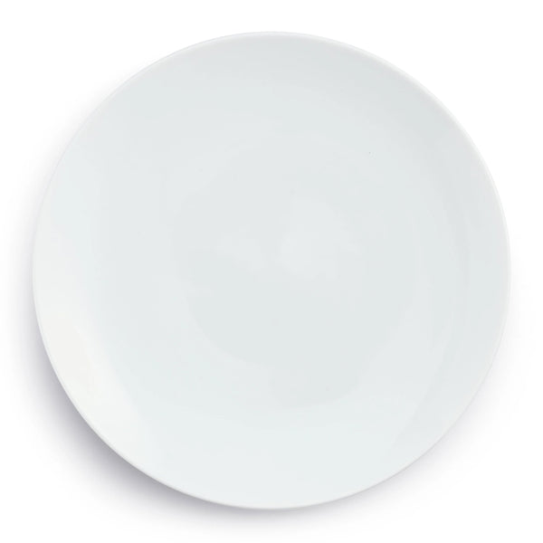 Markt Dinner Plate - White