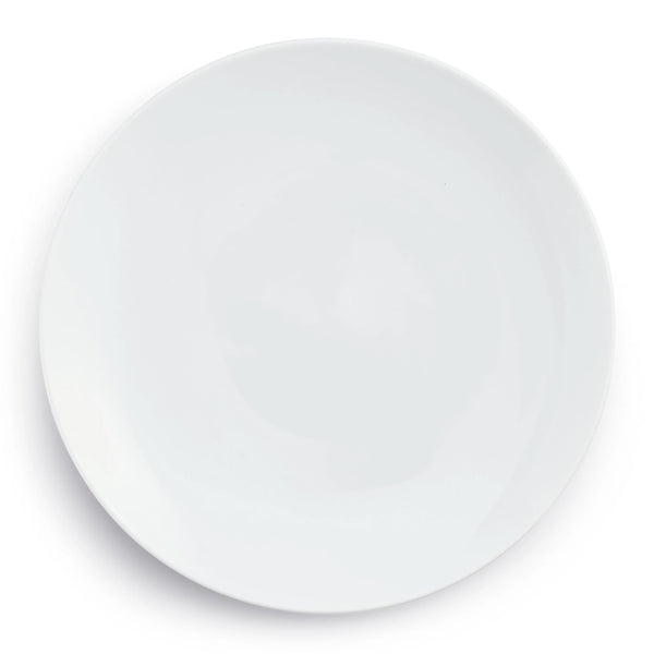 Markt Dinner Plate - Matte White