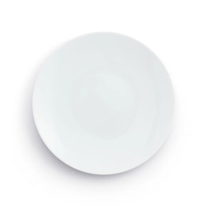 Markt Plate 9" Glazed White