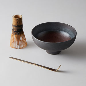 Matcha Bowl Set – Kinsai Gray Glaze