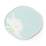 Moist Celadon Gekka Bijin Plate
